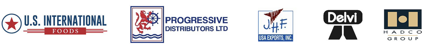 U.S. International Foods, Progressive Distributors LTD, J.H.F. USA Exports Inc., Delvi, Hadco Group